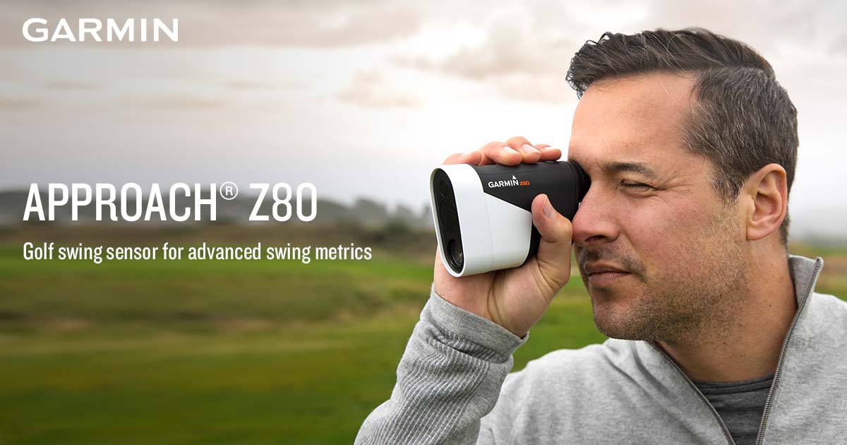 Garmin Approach Z80 : Máy đo khoảng cách laser cách mạng hóa môn golf