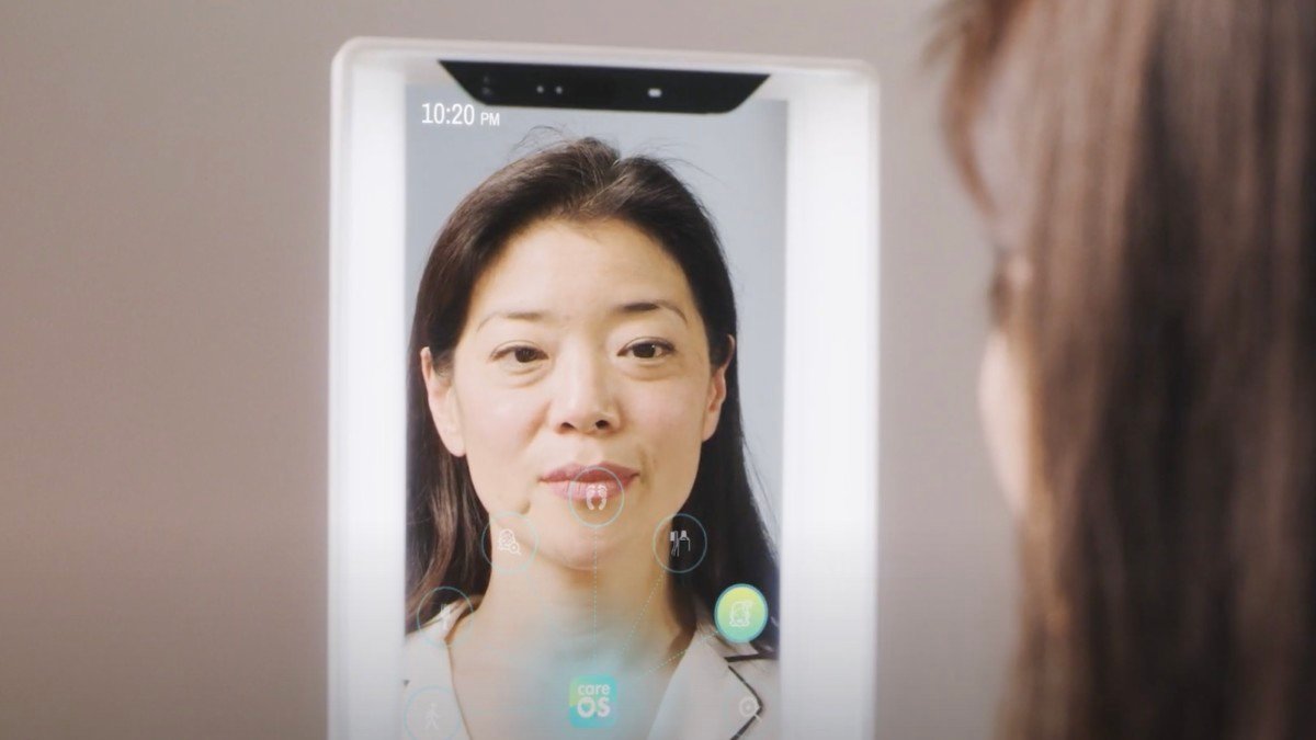 CareOS Themis Smart Mirror: Chiếc gương tích hợp cảm biến theo dõi sức khỏe