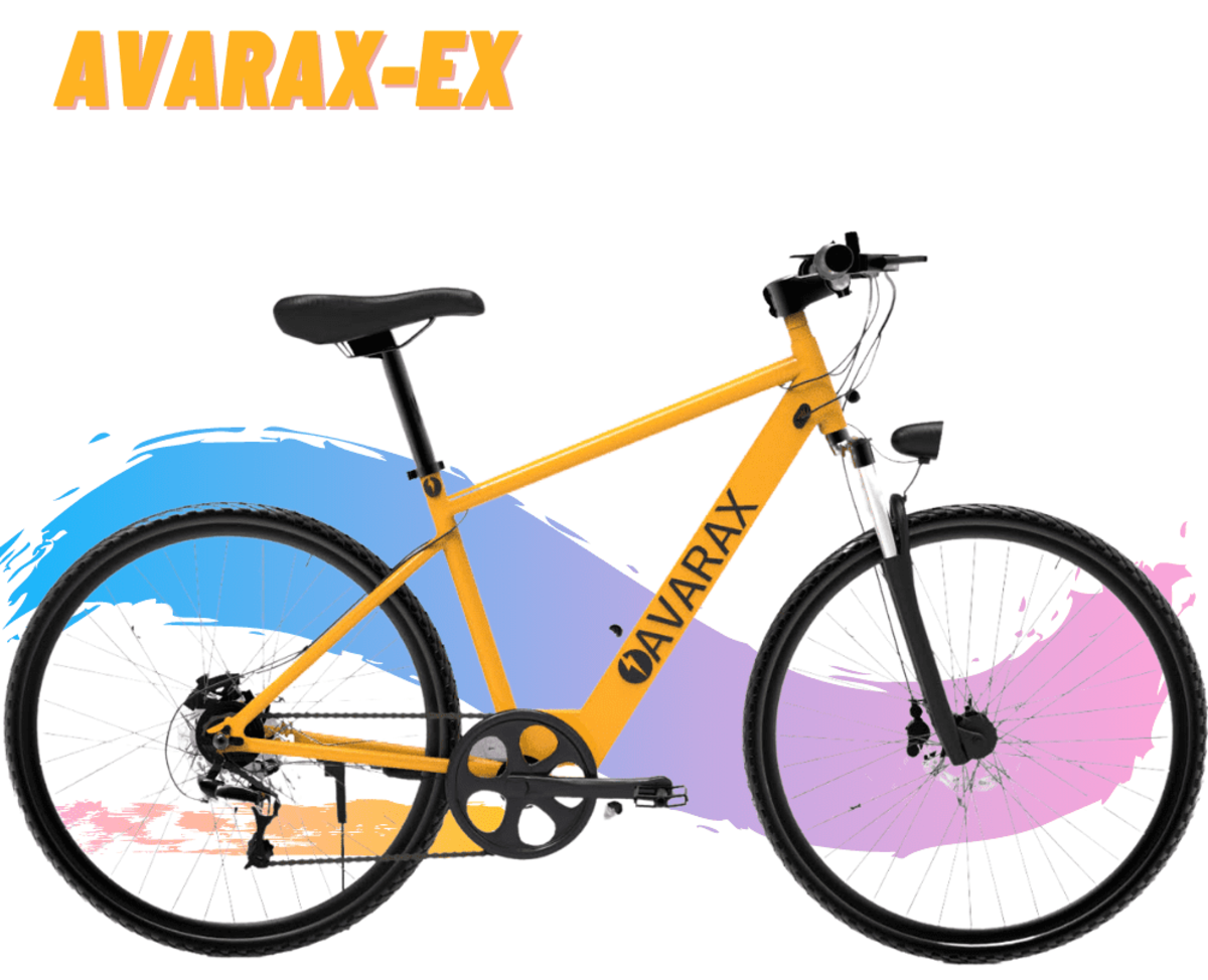 Avarax E: Xe đạp điện với khả năng chống bám bụi và tự làm sạch
