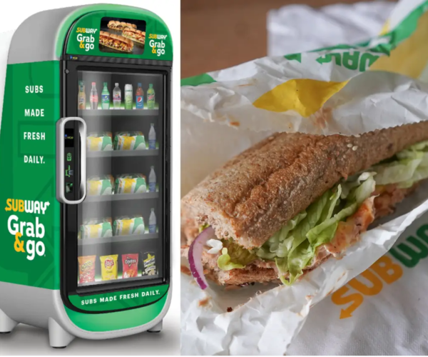 Tủ lạnh thông minh sử dụng trí tuệ nhân tạo để bán sandwich của Subway Grab & Go
