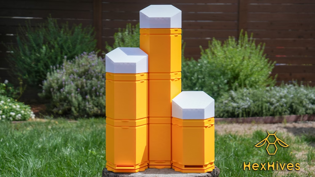 Hex Hives: Tổ ong in 3D phục vụ những người nuôi ong ở mọi cấp độ kỹ năng