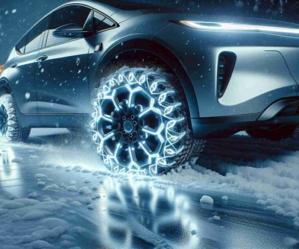 Hyundai trình làng lốp ô tô tích hợp xích tuyết bằng nút bấm