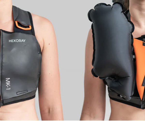 SwimVest: Hệ thống túi khí đeo cấu hình thấp dành riêng cho vận động viên bơi lội chuyên nghiệp